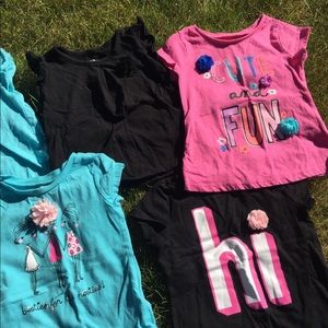 8 girls tops - lot - bundle